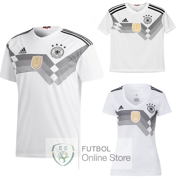 Camiseta Alemania 2018 Primera (Mujer+Ninos)