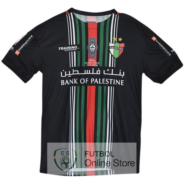 Enersocks Final Copa Camiseta CD Palestino 18/2019 Negro
