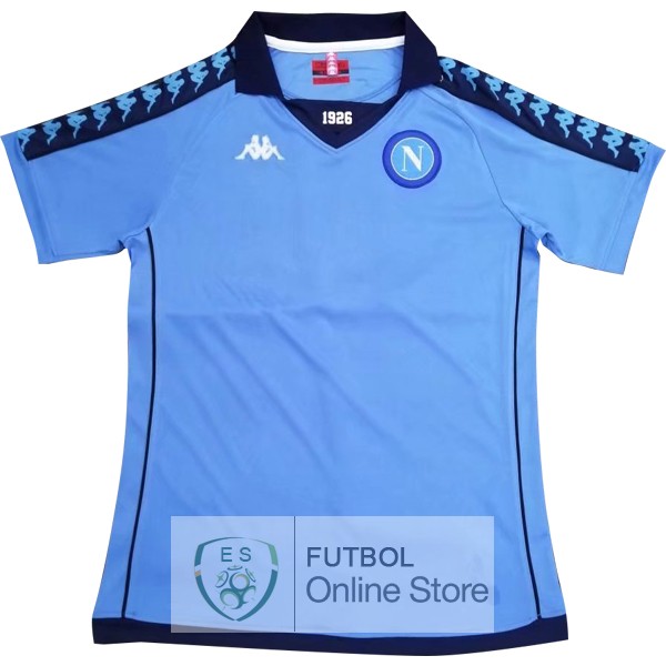 Retro Camiseta Napoli 18/2019 Azul