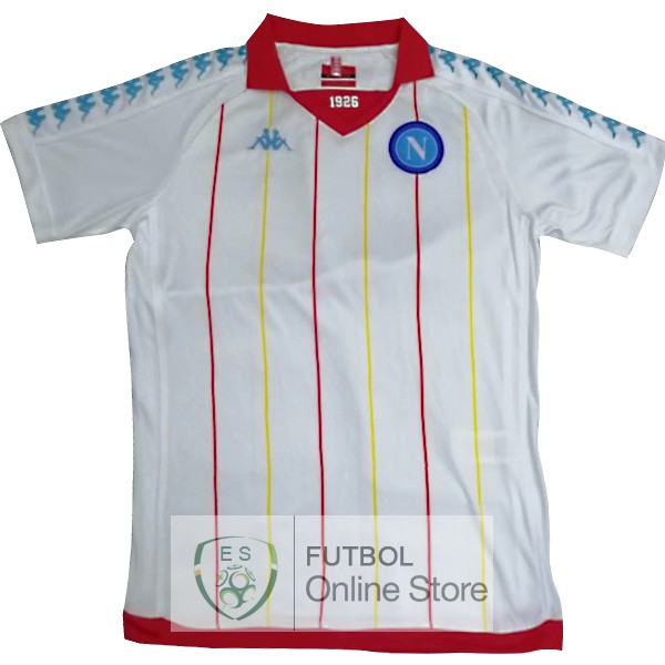 Retro Camiseta Napoli 18/2019 Blanco