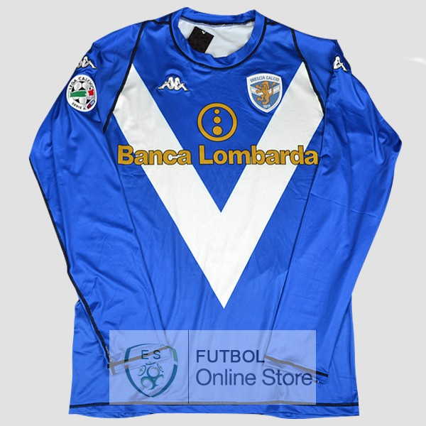 Retro Camiseta Brescia Calcio 2003/2004 Manga Larga Primera