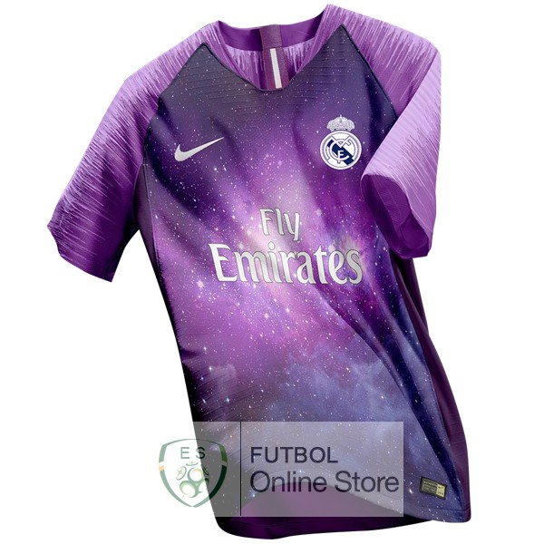 Tailandia Camiseta Real Madrid 18/2019 Purpura