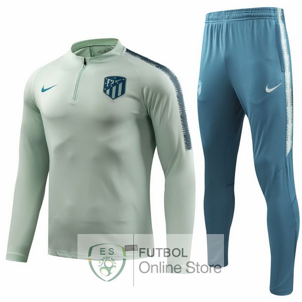 Camiseta Atletico Madrid Chandal Ninos 18/2019 Verde