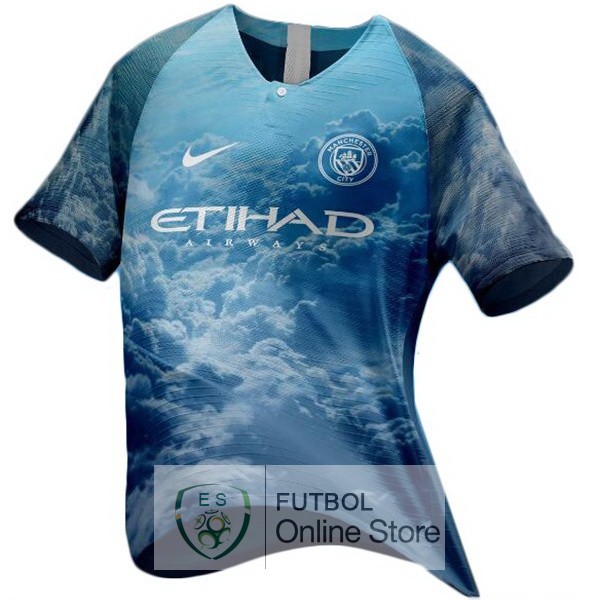 EA Sport Camiseta Manchester city 18/2019 Azul