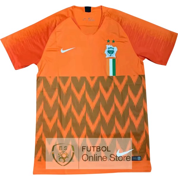 Camiseta Costa de Marfil 2018 Segunda Camiseta Costa de Marfil 2018 Segunda