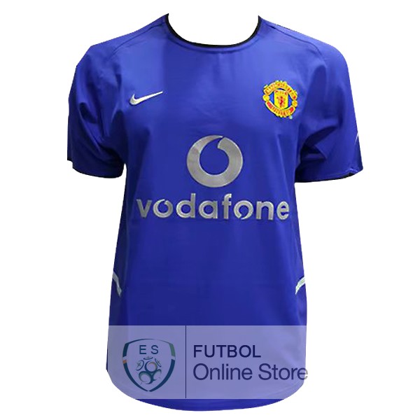 Retro Camiseta Manchester United 2002/2003 Segunda