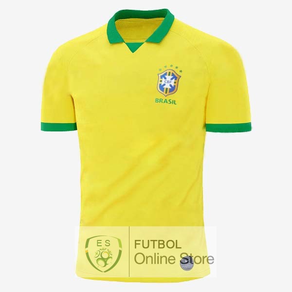 Tailandia Camiseta Brasil 2019 Primera Tailandia Camiseta Brasil 2019 Primera