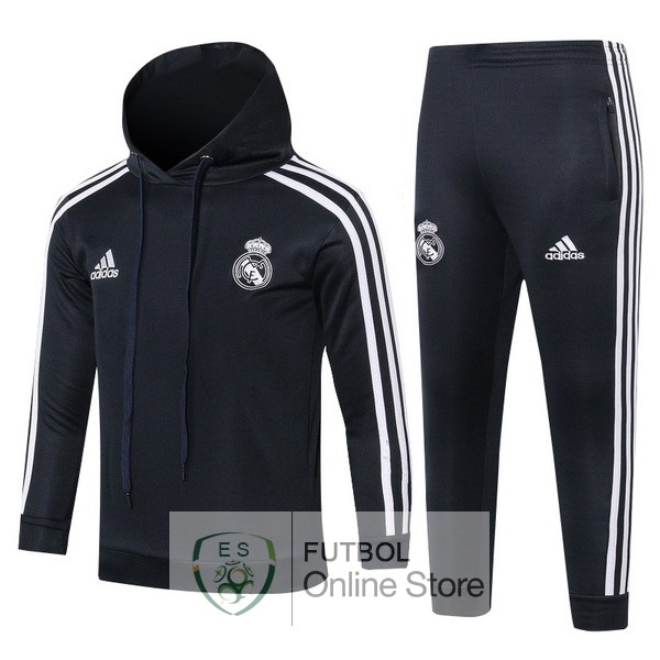 Camiseta Real Madrid Chandal Ninos 18/2019 Blanco Negro