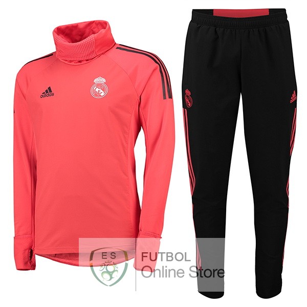 Camiseta Real Madrid De Lana Chandal Ninos 18/2019 Rojo