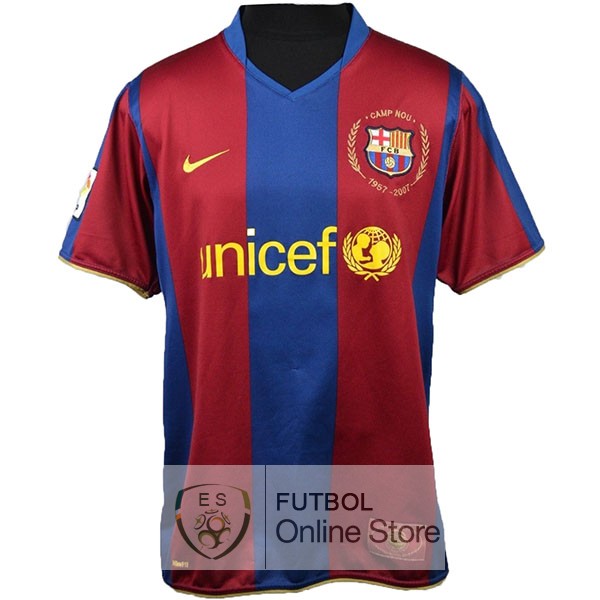 Camiseta Barcelona 50th Azul Rojo