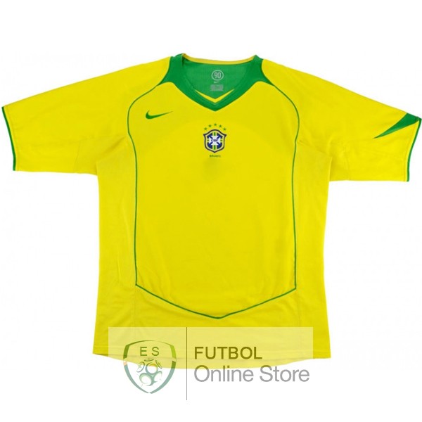 Retro Camiseta Brasil 2004 Primera