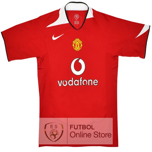 Retro Camiseta Manchester United 2005 2006 Primera