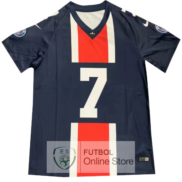 NFL MBAPPE Camiseta Paris Saint Germain 19/2020 Azul