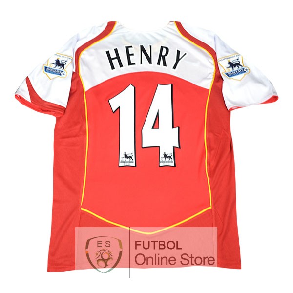Retro Camiseta Henry Arsenal 2004 2005 Primera