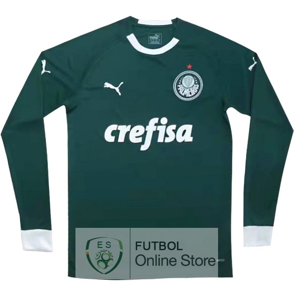 Camiseta Palmeiras 19/2020 Manga Larga Primera