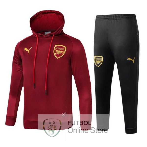 Camiseta Arsenal Chandal Ninos 18/2019 Rojo Marino