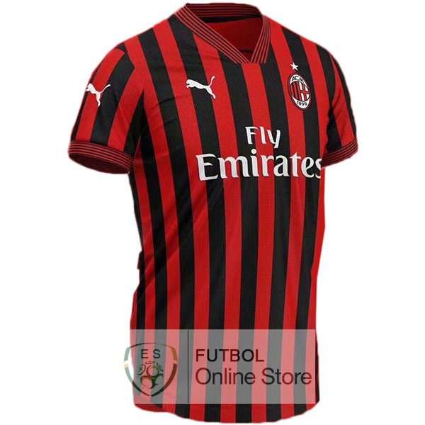 Concepto Camiseta AC Milan 19/2020 Rojo