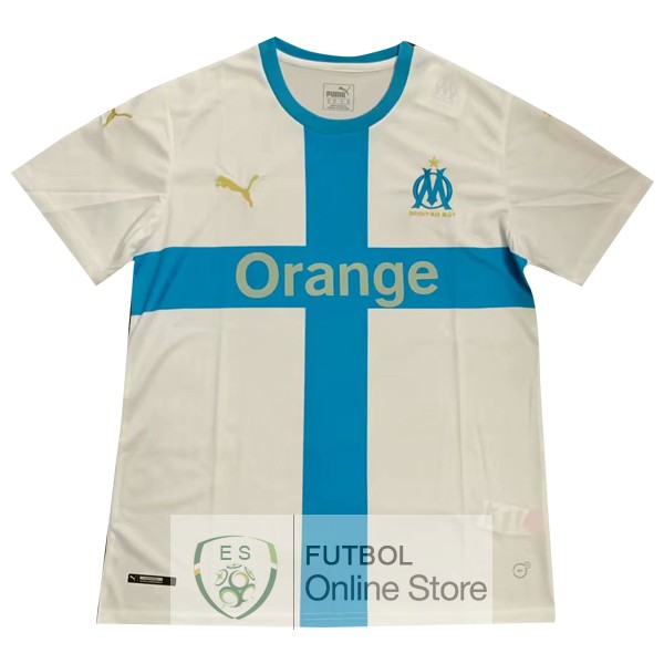 Concepto Camiseta Marseille 19/2020 Blanco Azul