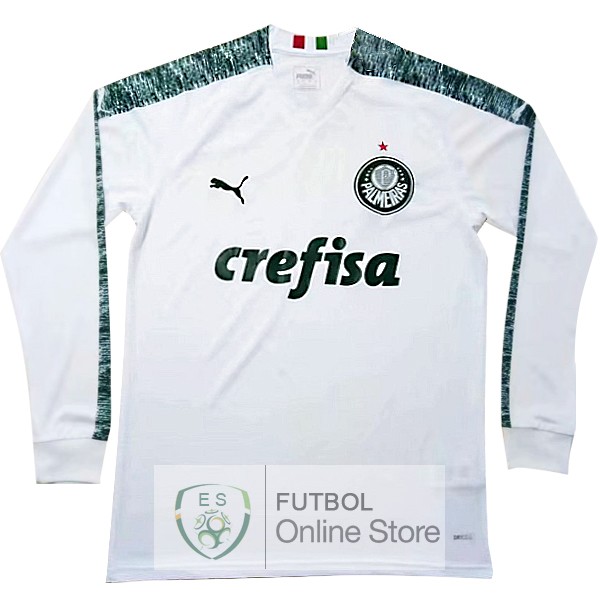 Camiseta Palmeiras 19/2020 Manga Larga Segunda