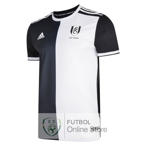 Camiseta Fulham 140th Negro Blanco