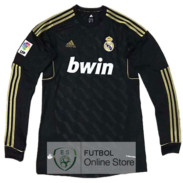 Retro Camiseta Real Madrid 2011 2012 Manga Larga Segunda