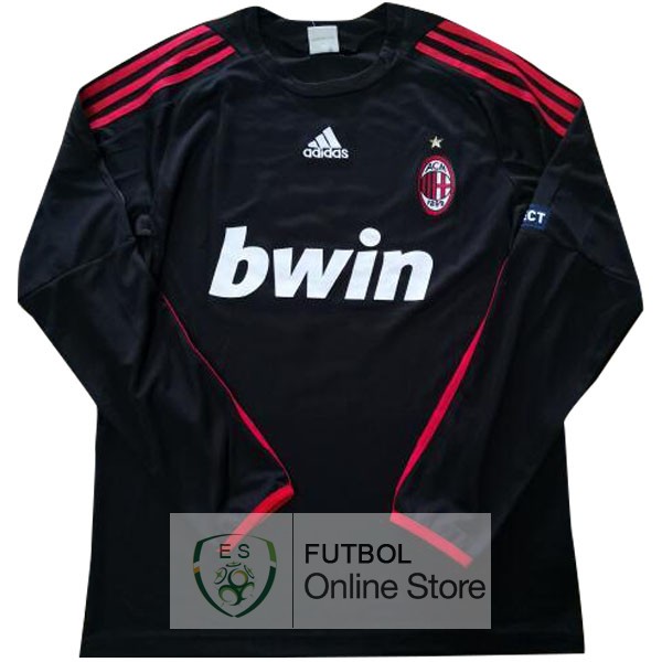 Retro Camiseta AC Milan 2009 2010 Manga Larga Tercera