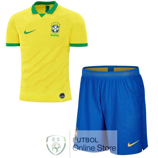 Camiseta Brasil Ninos 2019 Primera