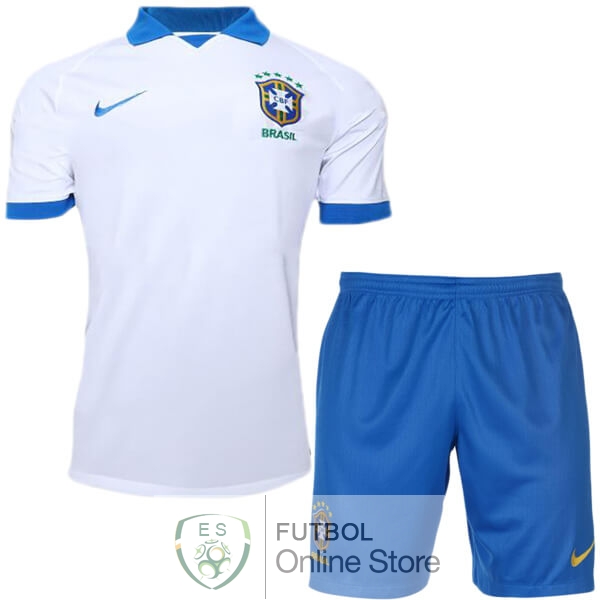 Camiseta Brasil Ninos 2019 Segunda