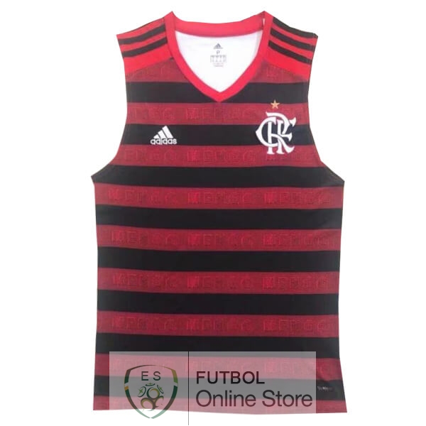 Camiseta Sin Mangas Flamengo 19/2020 Rojo