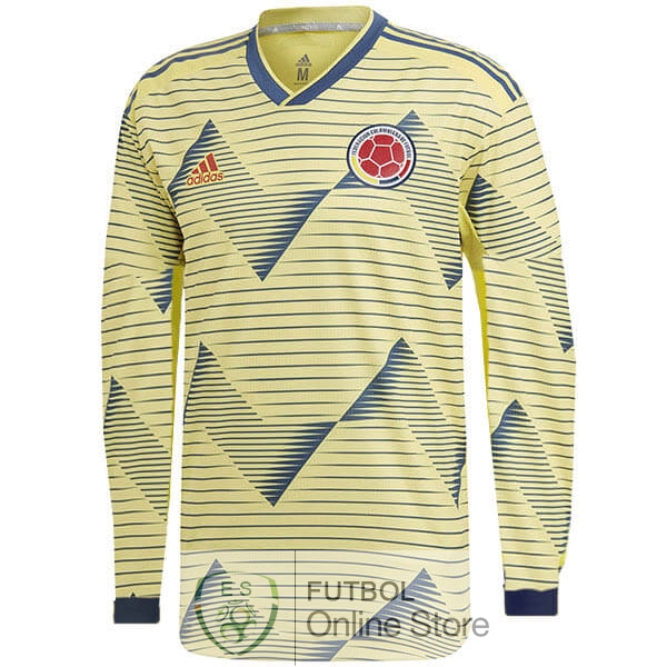 Camiseta Colombia 2019 Manga Larga Primera