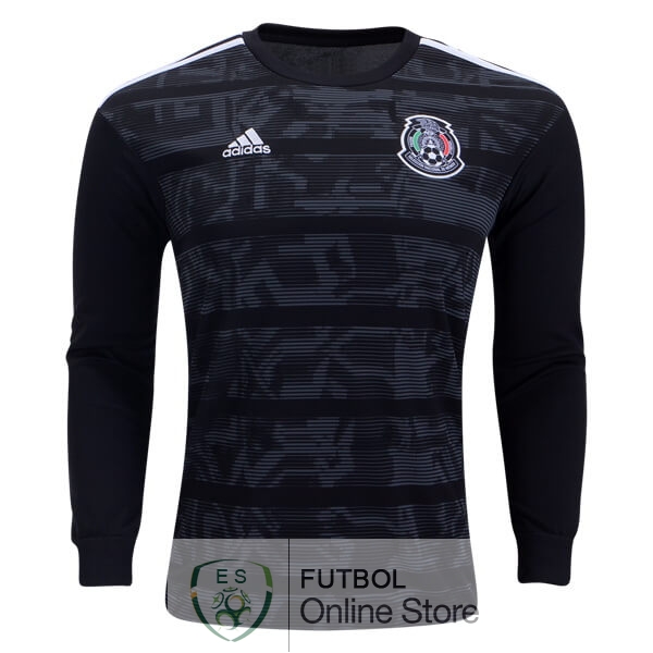 Camiseta México 2019 Manga Larga Primera