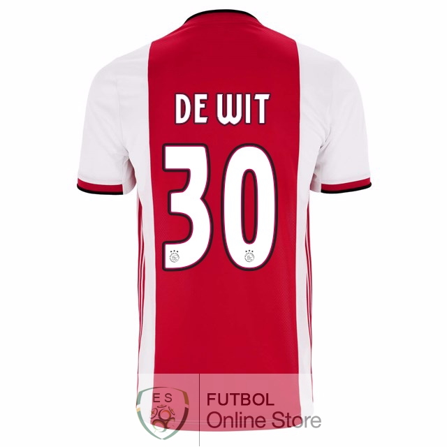 Camiseta De Wit Ajax 19/2020 Primera