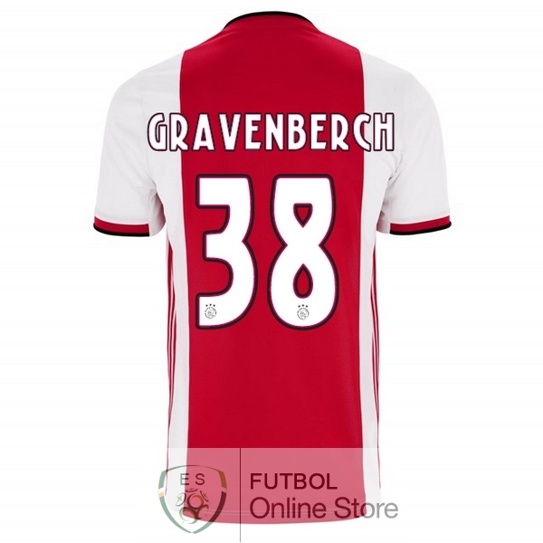 Camiseta Gravenberch Ajax 19/2020 Primera