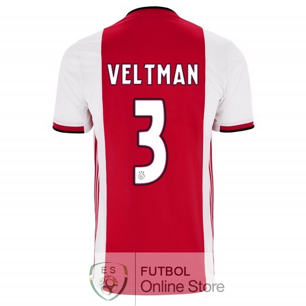 Camiseta Veltman Ajax 19/2020 Primera