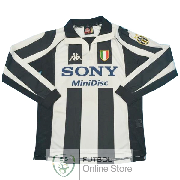 Retro Camiseta Juventus 1997/1998 Manga Larga Primera