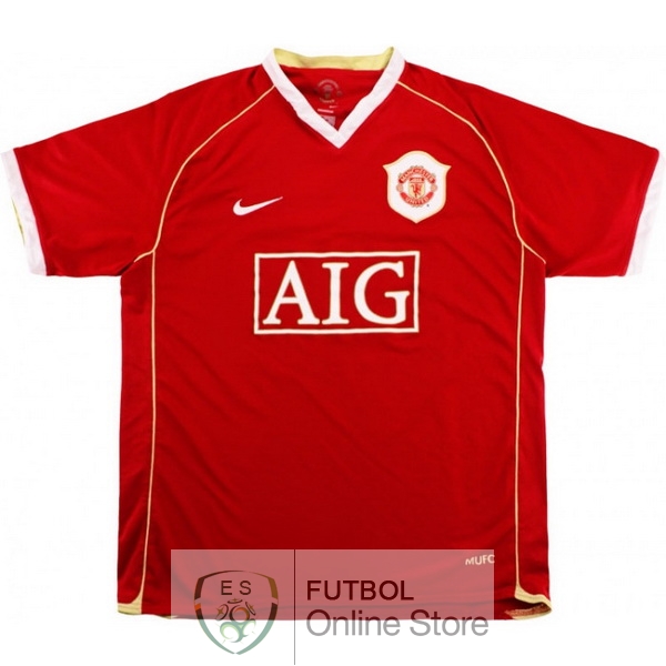 Retro Camiseta Manchester United 2006 2007 Primera