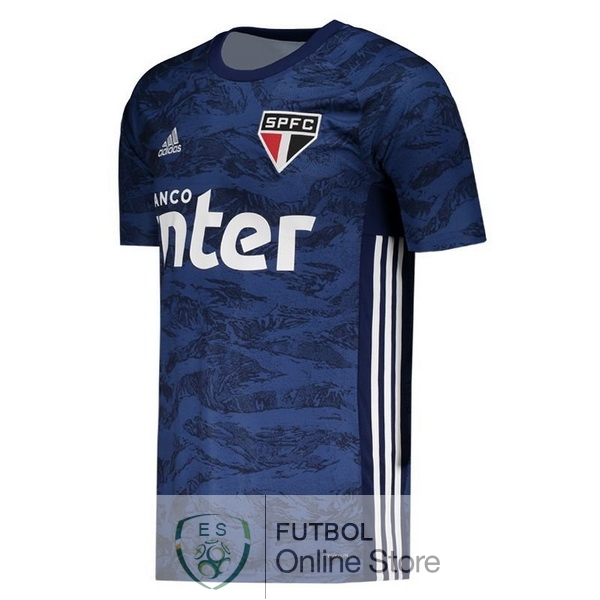 Camiseta Portero Sao Paulo 19/2020 Azul