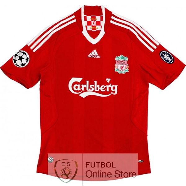 Retro Camiseta Liverpool 2008 2010 Primera