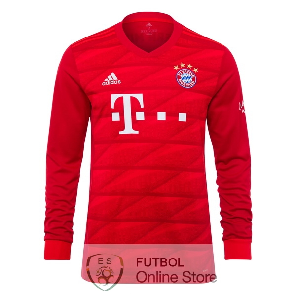 Camiseta Bayern Munich 19/2020 Manga Larga Primera