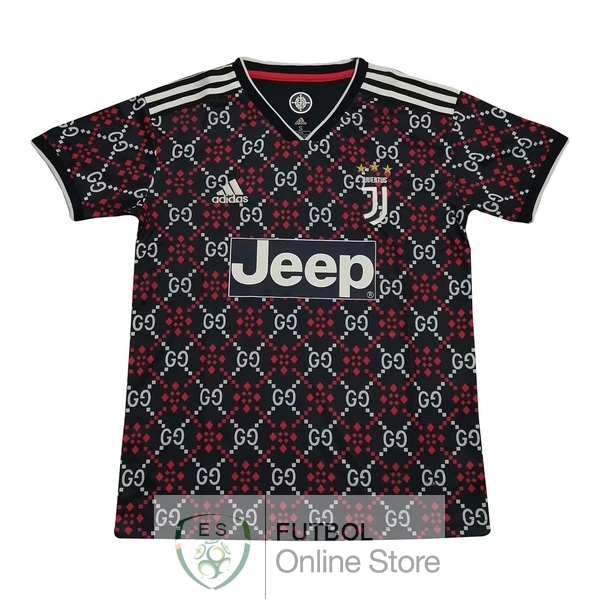 Camiseta Especial Juventus 19/2020 Negro Rojo