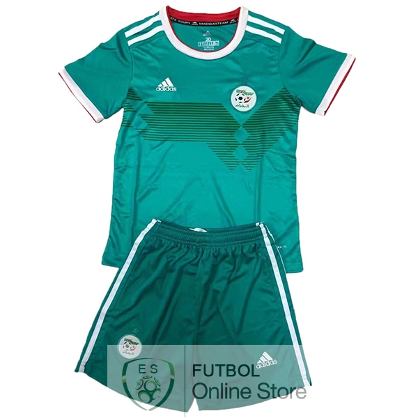 Camiseta Argelia Ninos 2019 Segunda