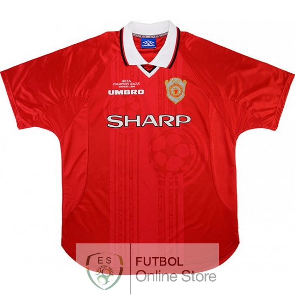 Retro Camiseta Manchester United 1999 2000 Primera