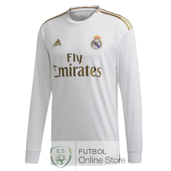 Camiseta Real Madrid 19/2020 Manga Larga Primera