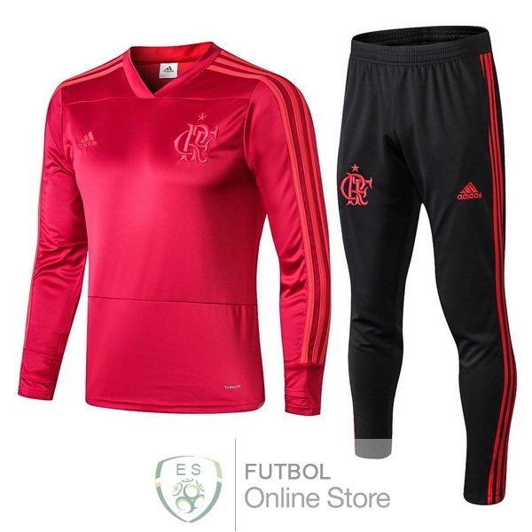 Camiseta Flamengo Chandal Ninos 18/2019 Rojo