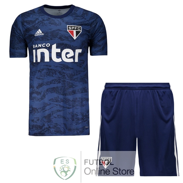 Camiseta Portero Sao Paulo 19/2020 Azul