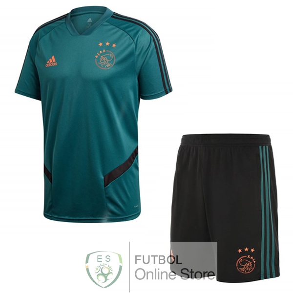 Camiseta Entrenamiento Ajax Ninos 19/2020 Verde