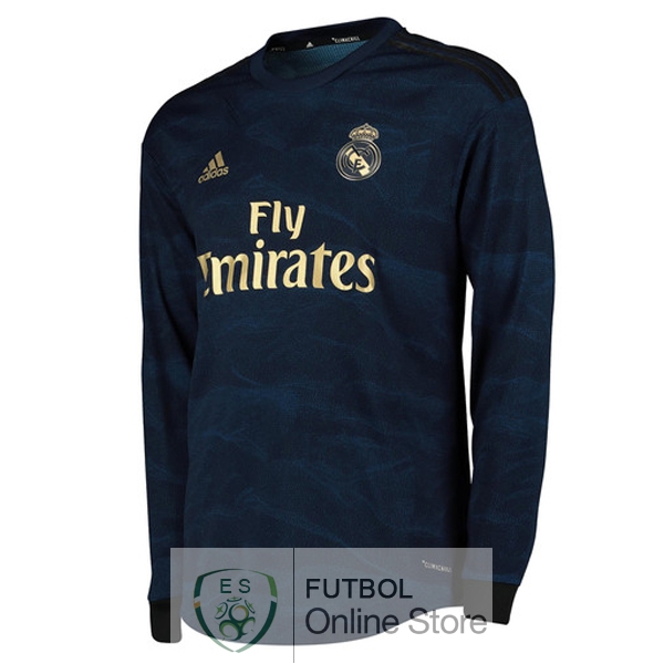 Camiseta Real Madrid 19/2020 Manga Larga Segunda