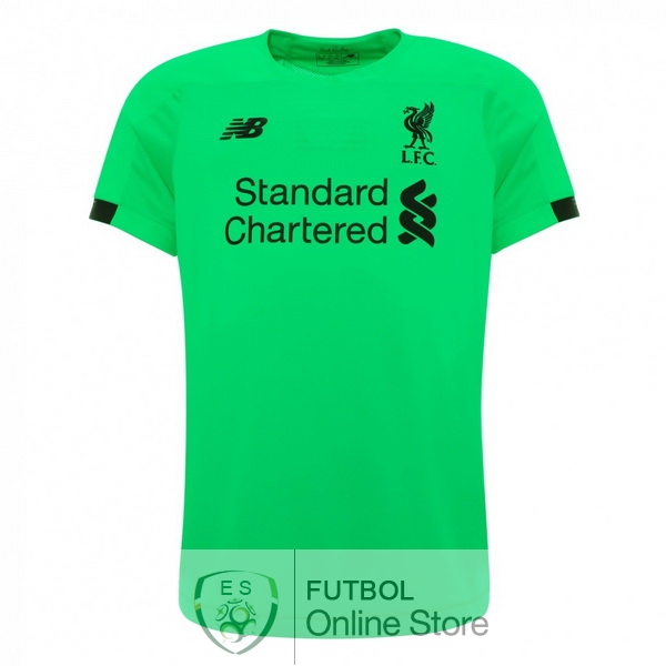 Camiseta Liverpool 19/2020 Portero Verde