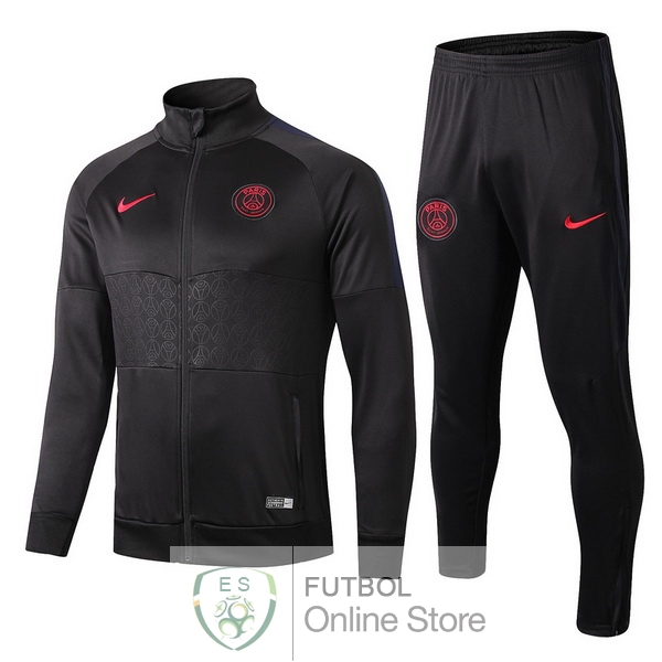 2019/20 Rojo Negro Chaqueta Ensemble Complet Paris Saint Germain 2019/20 Rojo Negro Chaqueta Ensemble Complet Paris Saint Germain