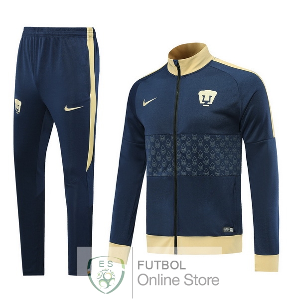2019/20 Azul Amarillo Chaqueta Ensemble Complet UNAM Pumas 2019/20 Azul Amarillo Chaqueta Ensemble Complet UNAM Pumas